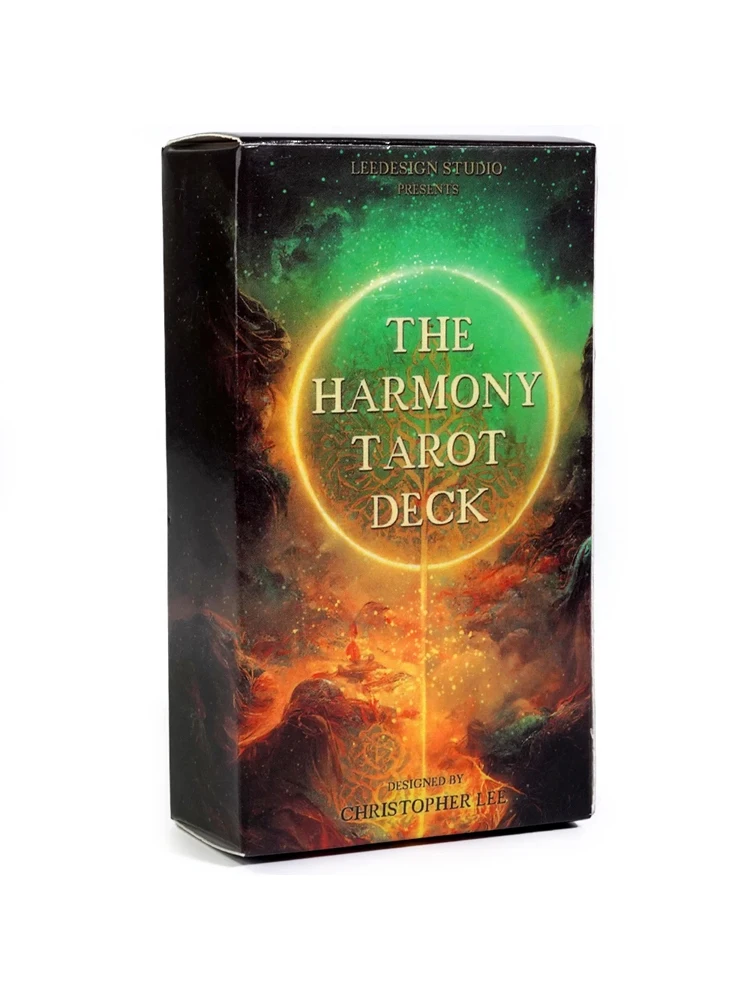 New The Harmony Tarot Deck 78 Uniquely Design Cards Created By Harmonizing The Two Worlds of AI and Human Creativity Board Games