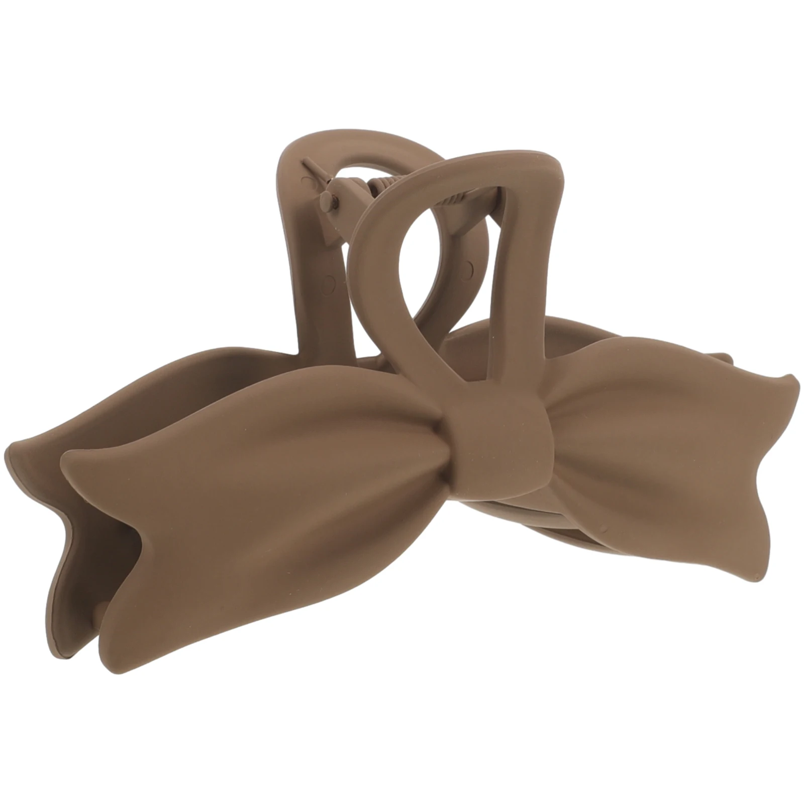

Large Bow Clip For Women Barrette Thick Hair Claw Clip Stylish Durable Plastic Ponytail Headpiece Simple Elegant Design
