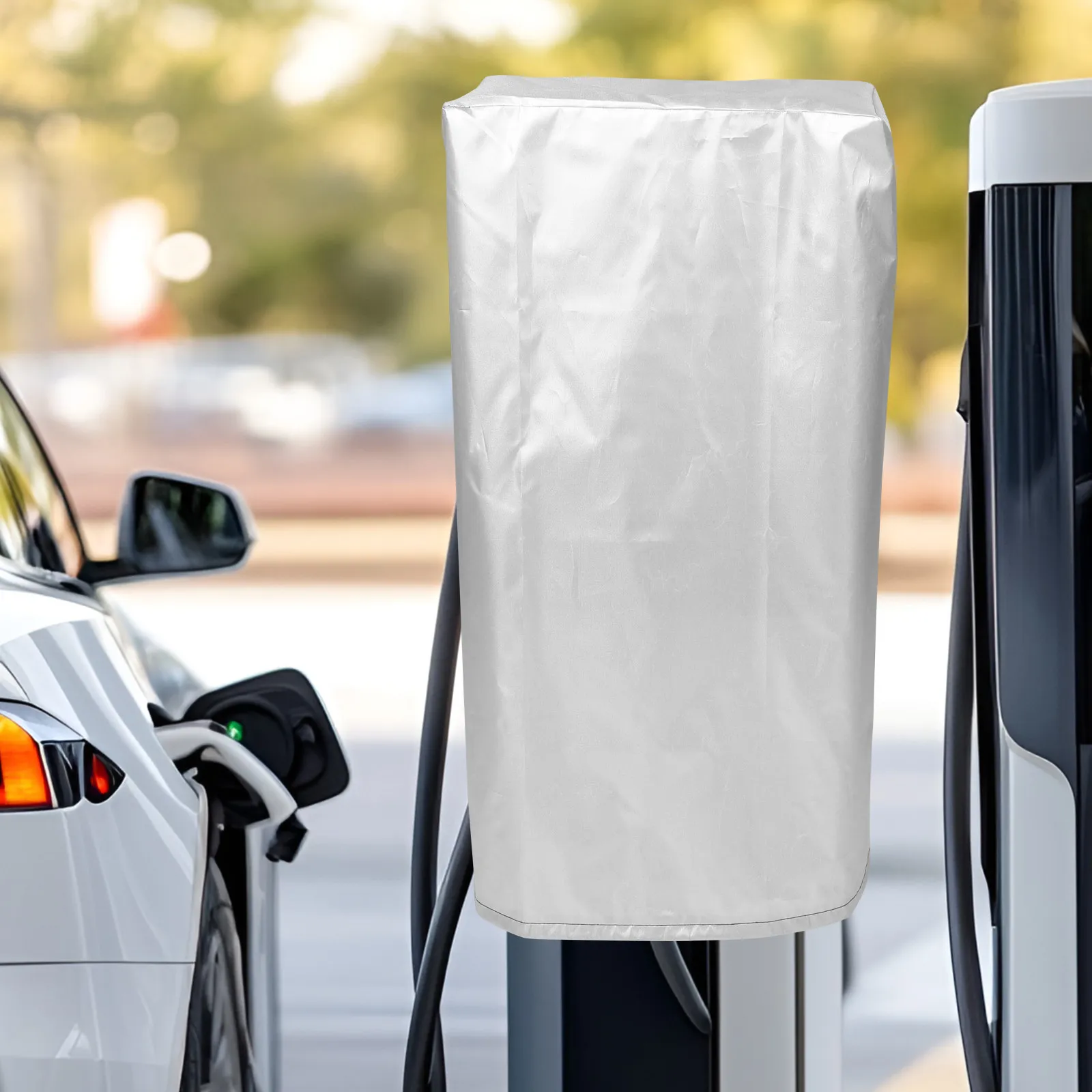 

Outdoor Waterproof Ev Charger Cover Protective Rainproof Sunproof Protector for Electric Vehicle Charging Station Weatherproof