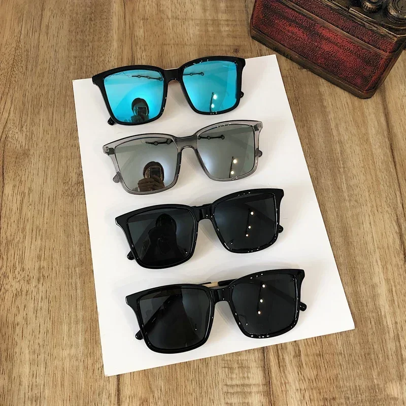 2024 Fashion Brand Square Sunglasses for Men Women Night Vision Car Driving Square Goggles Sunglass Dirt Bike Motorcycle Glasses