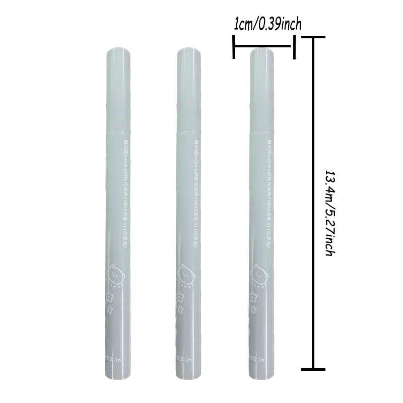 قلم تحديد العيون ذو المخلب المزدوج - سائل عاري فائق النعومة لمحيط حقيبة العين، تفتيح العين ثلاثي الأبعاد، مقاوم للماء وخالي من التلطخ على الطراز الكوري #6