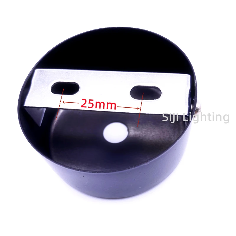 

Металлическая потолочная розетка-основание для светильника 6 см, винтажная круглая потолочная пластина 60 мм для люстры, подвесного светильника, железное основание для лампы