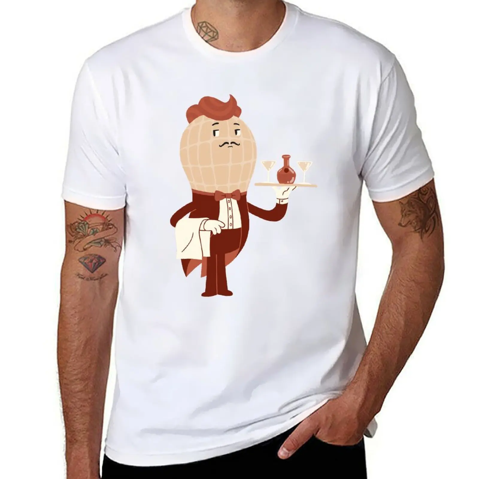 

Peanut Butler T-Shirt black cotton t-shirt plain for man package cotton t shirts man 100% T-Shirt