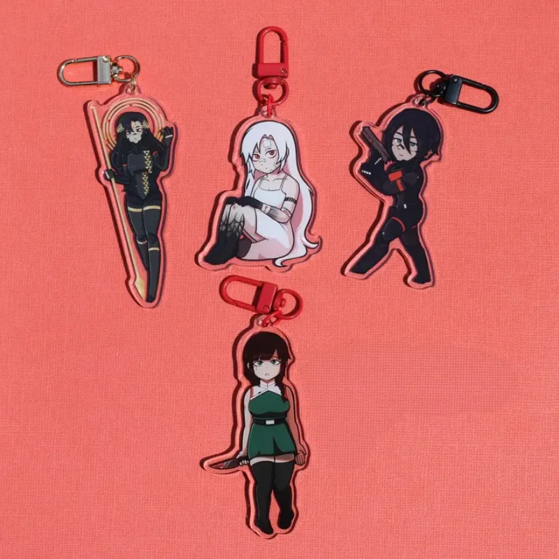 Customize Design Acrylic Keychain Inspired by Signalis Elster Falke Ariane Yeong Isolde Itou Isa Unique Geometric Shape Collecti