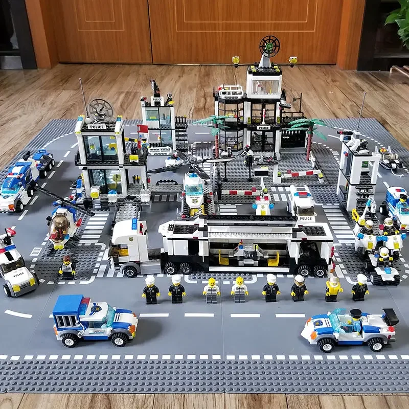 32X32 Punti Stili Classico Building Block Piastra di Base Vista della Città Traffico Strada Figure Giocattoli da Costruzione Mattoni Piastre di Base in Plastica
