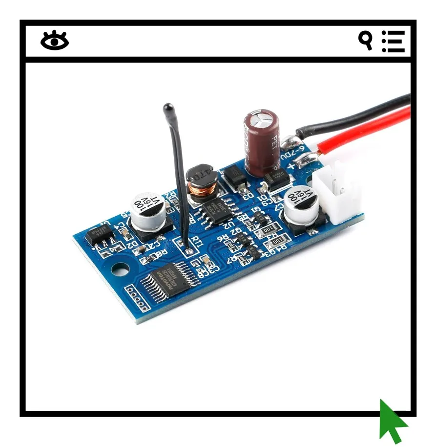 

Intelligent temperature control module cooling fan chassis cooling dedicated three speed adjustment input voltage 6-70VDC