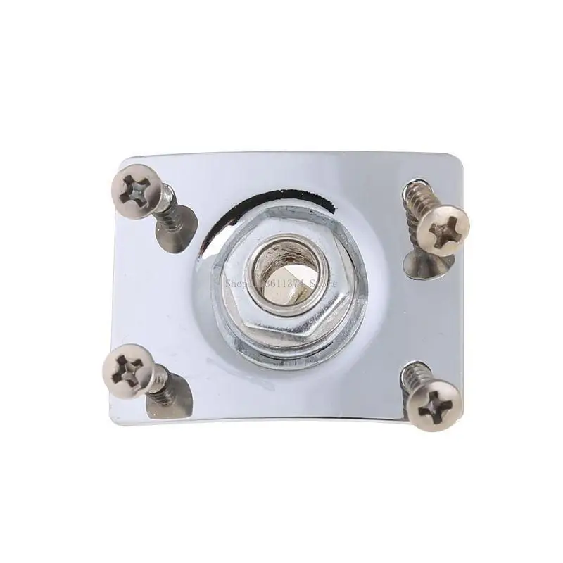 

Guitar Plate + Output Socket Chrome Rectangle for Gibosn