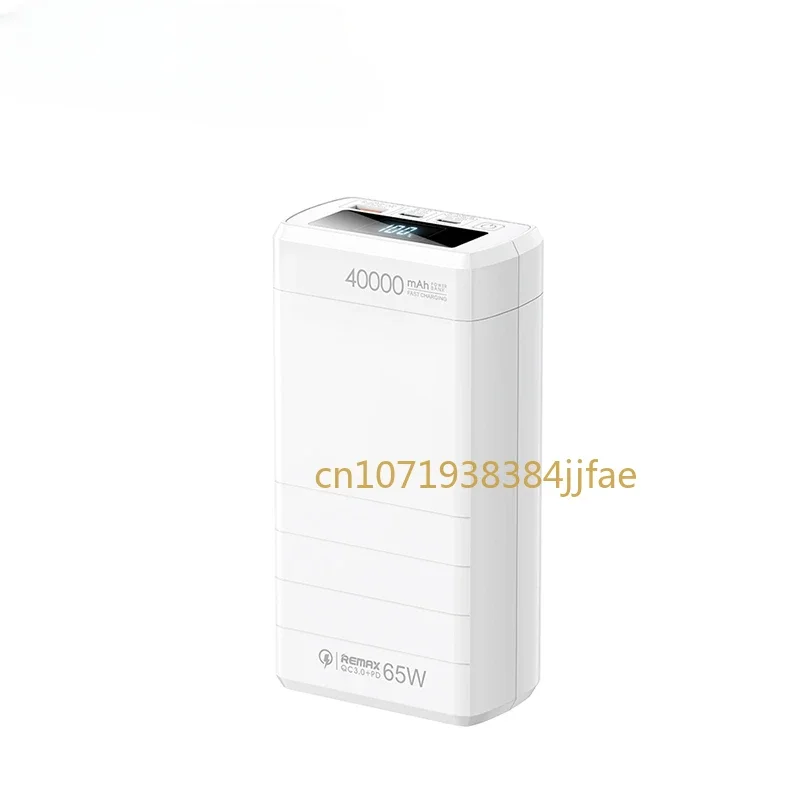 Remax Fast Charging Power Bank 65W 40000Mah Rpp-310 Pd Qc Rohs Ce Fcc Portable Battery for Iph