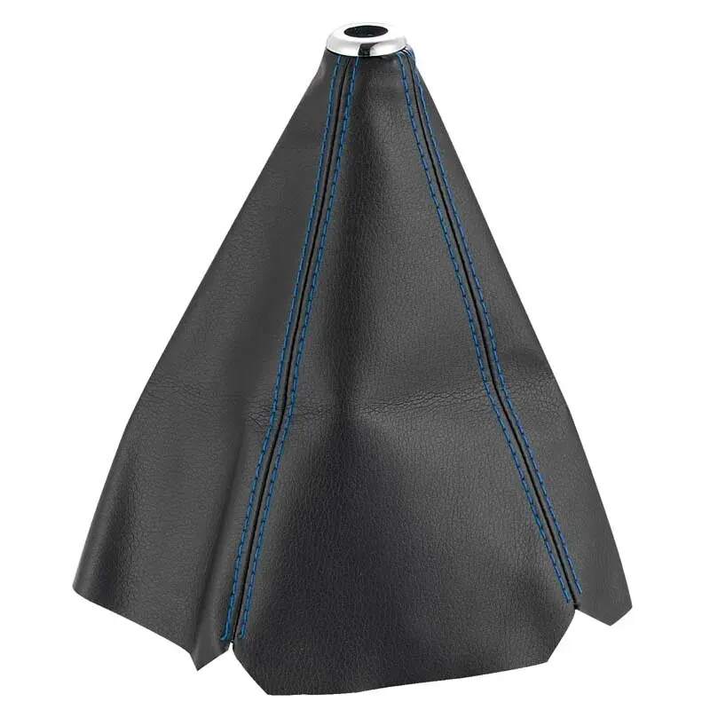Universal 16mm PU Leather Car Gear Shift Boot Cover Collar Auto Manual Stick Shifter Knob Gaiter Accessories