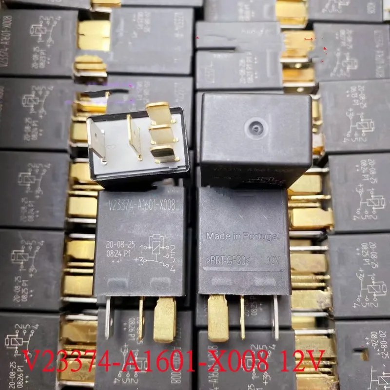 2pcs Automotive relay V23374-A1601-X008 5-pin