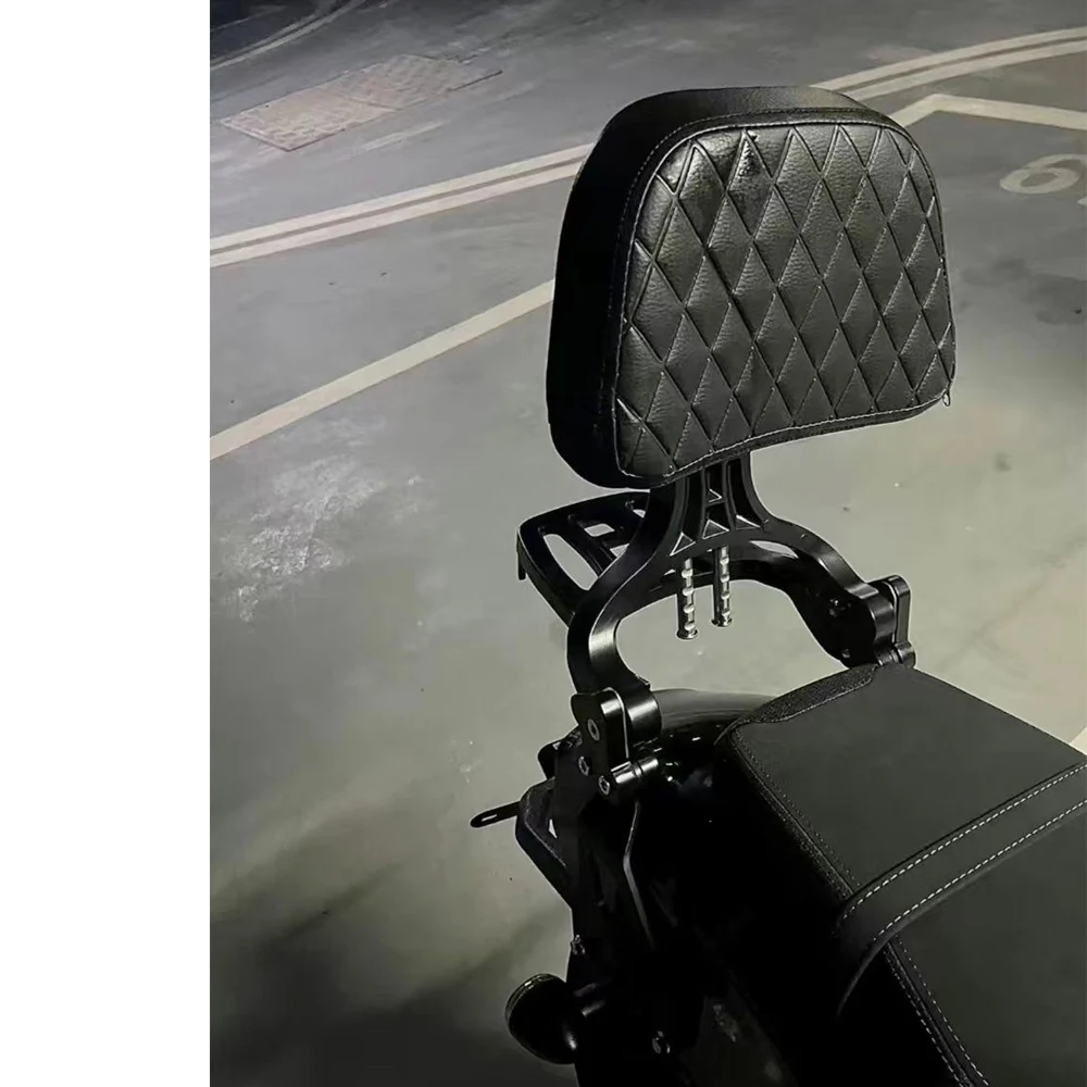 

High quality backrest For VOGE CU250 CU 250 Folding Backrest Modification Aluminum alloy foldable lumbar support tailstock