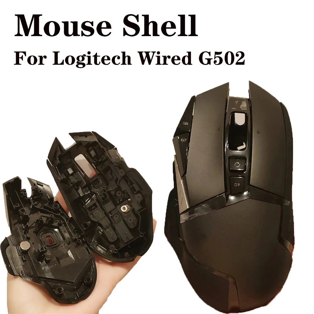 

Replacement Mouse Shell For Logitech G502 Wired Gaming Mouse Upper Case and Lower Cover Parts Mouse Shells Mouse Accessories