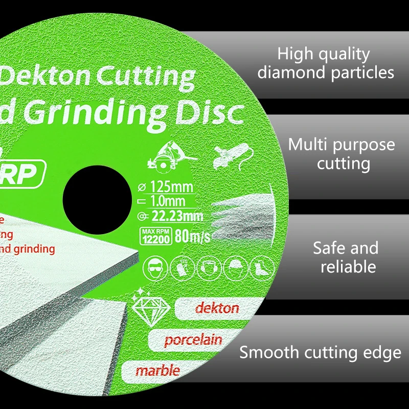 Диск для резки стекла, диск Φ100-125 мм X22,23 мм, алмазный отрезной диск, пильное полотно для мрамора, керамическая плитка, нефрит, специальное режущее полотно