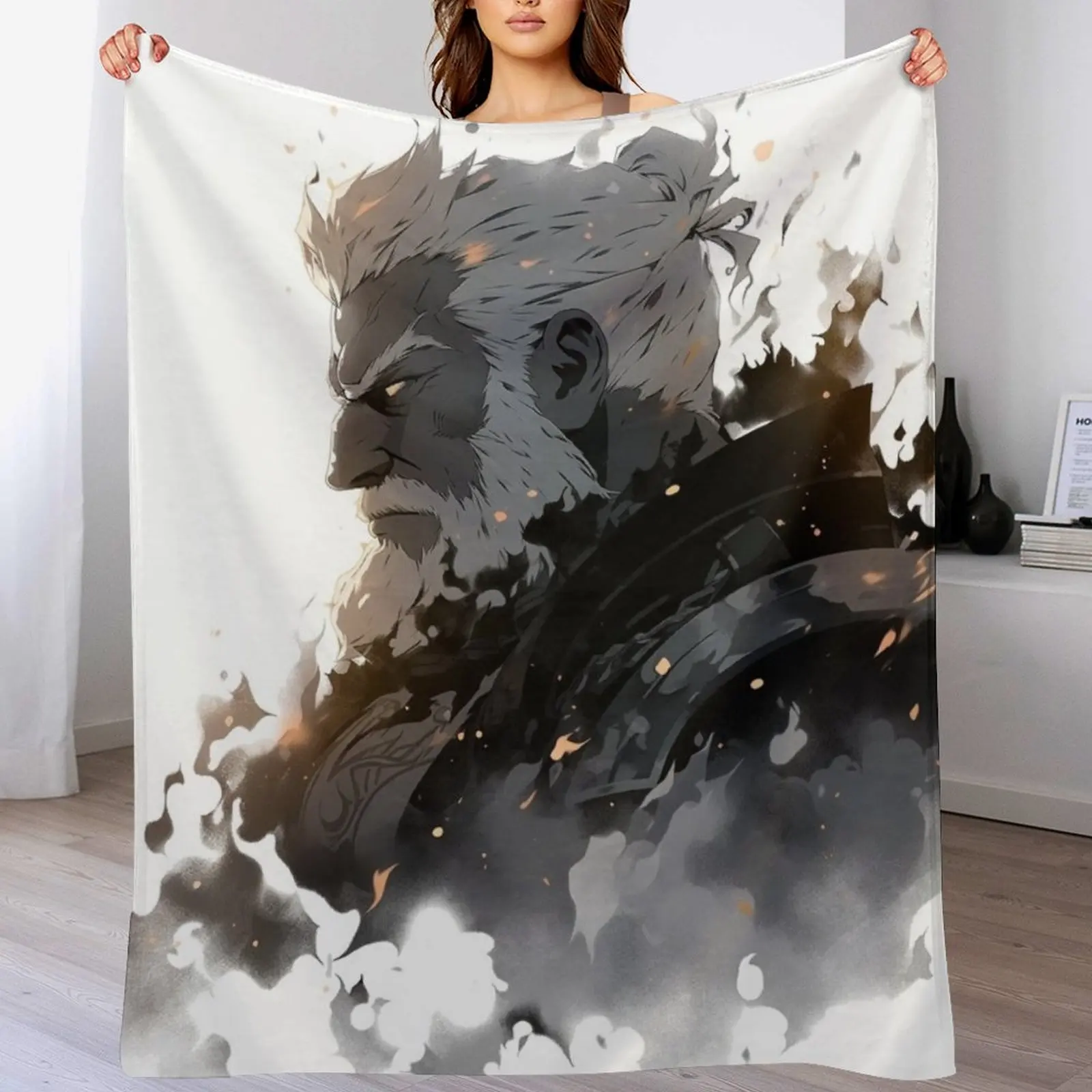 

Reinhardt Throw Blanket Color Fast Cozy Throw Blanket