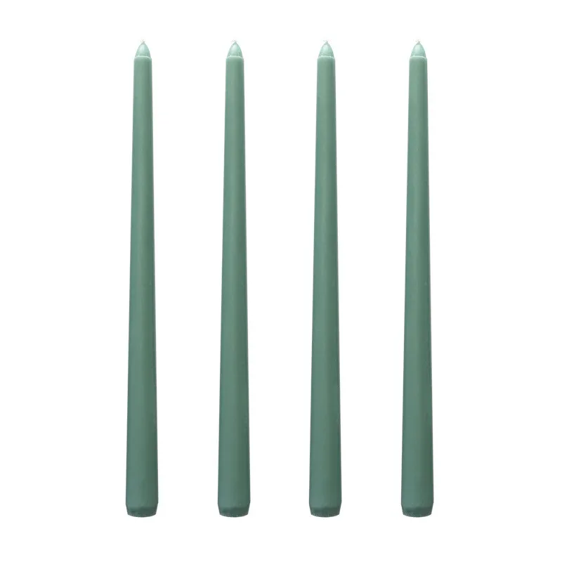 4 قطعة 25 سنتيمتر الروائح شمعة دخان الصويا عمود عيد الميلاد الشموع ديكور المنزل لحفل الزفاف التدرج اللون الشموع