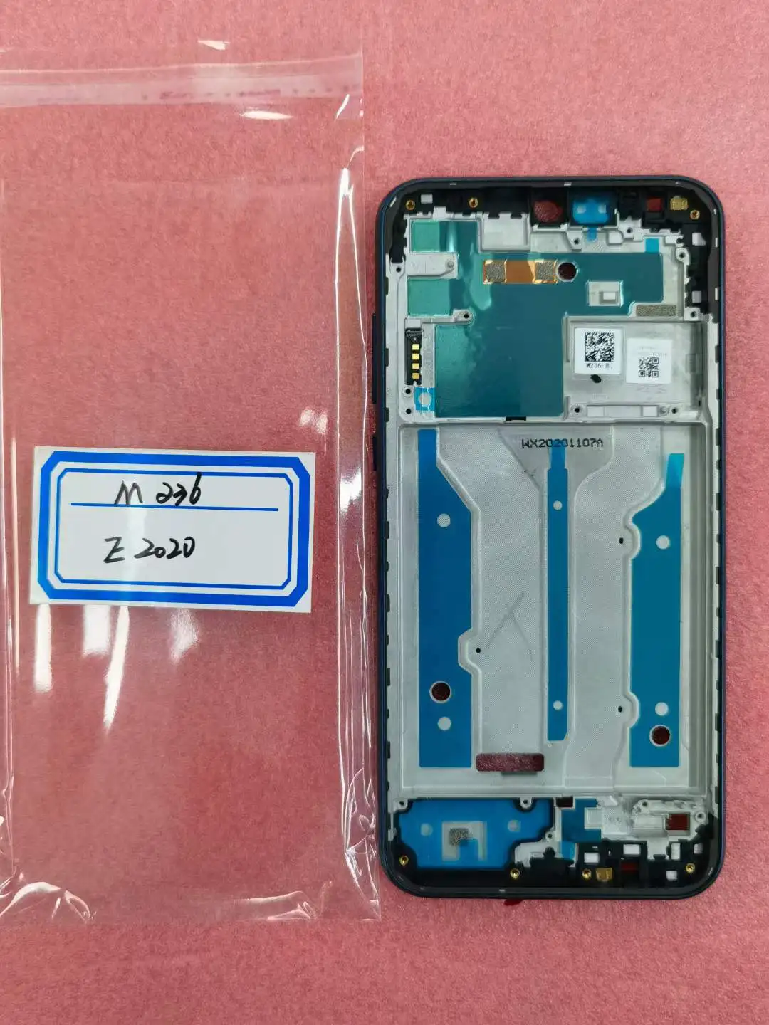 Housing Middle Frame LCD Bezel For Motorola E4 E 2020 E6I E6 PLAY E6S E6plus Phone Metal Middle Frame Replacement Part