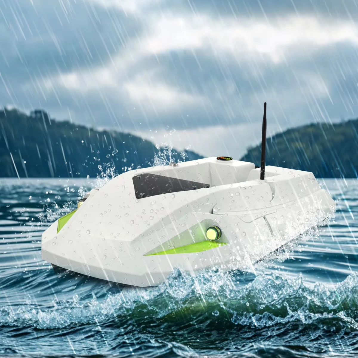 

GPS Controlled Carp Fishing Bait Boat Remote-Operated For Optimal Fishing Experience