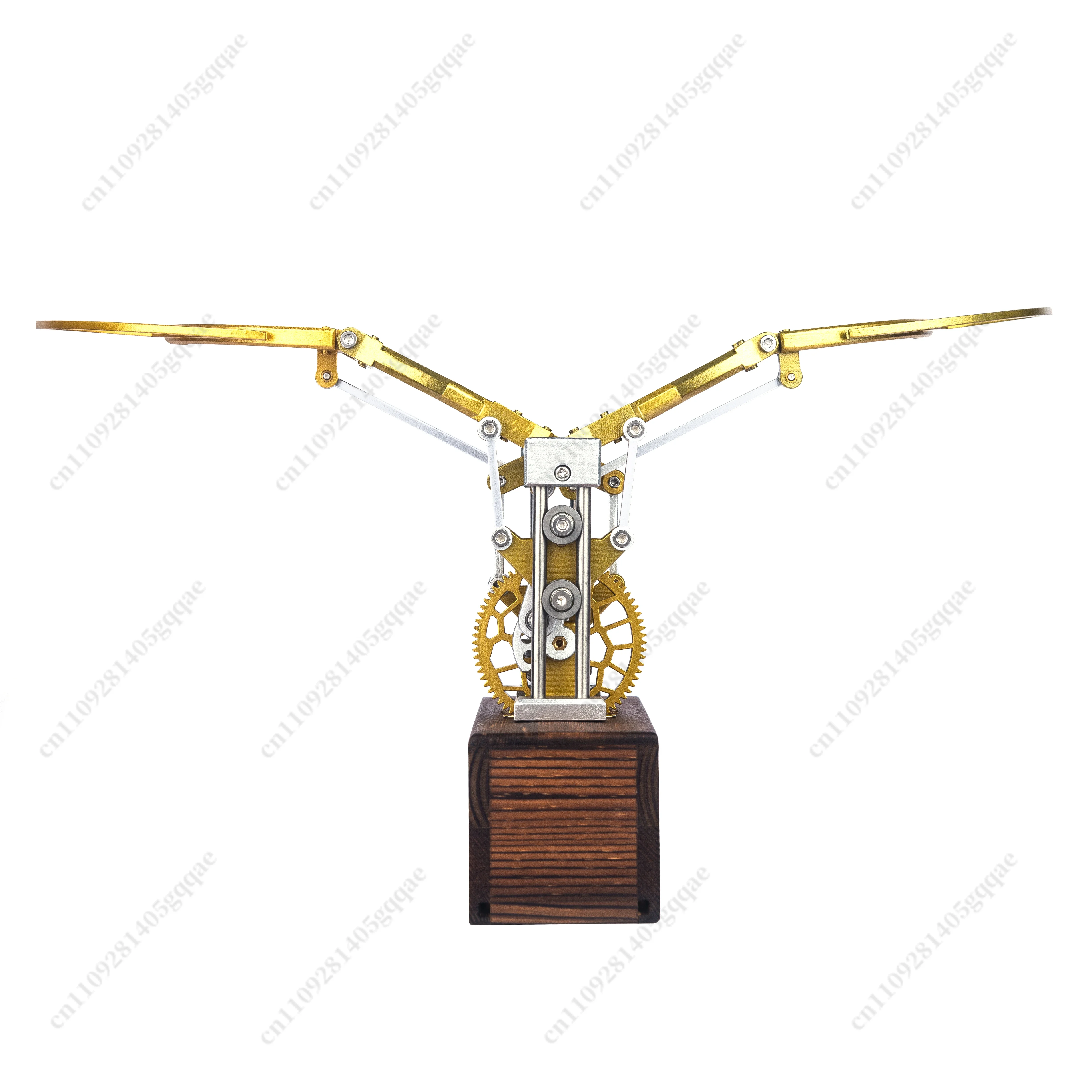 OYLP Angel Wings Personalized Retro Mechanical Automatic Flapping Wing Desktop Ornament Home Office Decompression Artifact