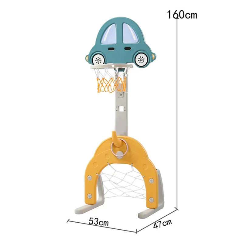 3w1 wielofunkcyjny stojak do koszykówki dla dzieci koszyk piłkarski kołnierz bezpieczeństwo w domu plac zabaw gra sportowa zabawki dla chłopców prezenty dla dzieci