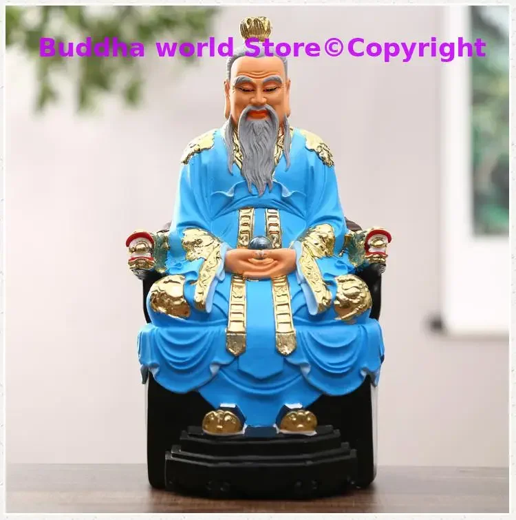 Taoism ZU SHI TAI SHANG LAO JUN YUAN SHI TIANZUN DAODE 3 Gods Temple HOME Altar protection Worship God BUDDHA FENG SHUI statue