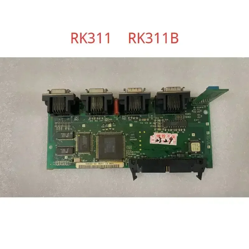 Placa de circuito usada RK311 com jacks marrons e pretos testados OK RK311B