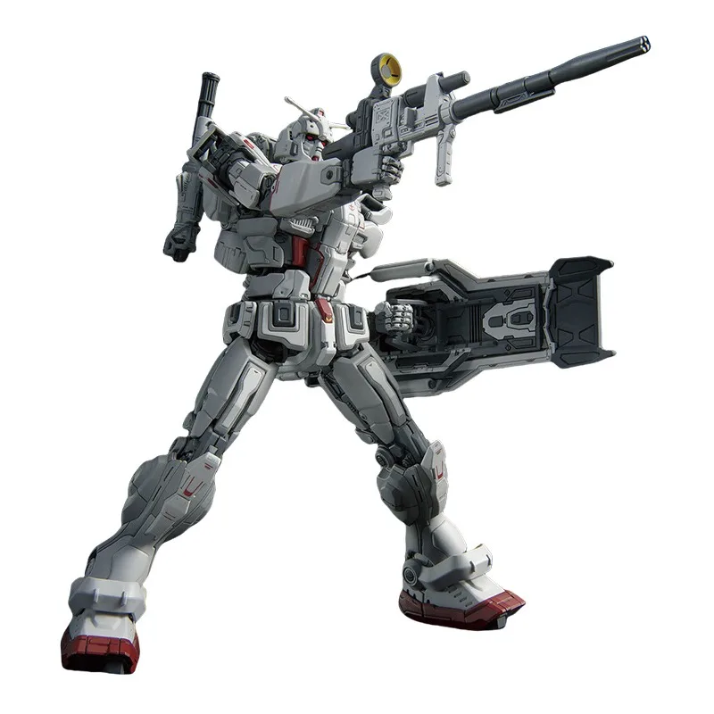 بانداي حقيقية HG RX-78[G]E GUNDAM EX [RFV] 1/144 أنيمي عمل الشكل تحصيل التجمع نموذج اللعب الحلي هدية الأطفال