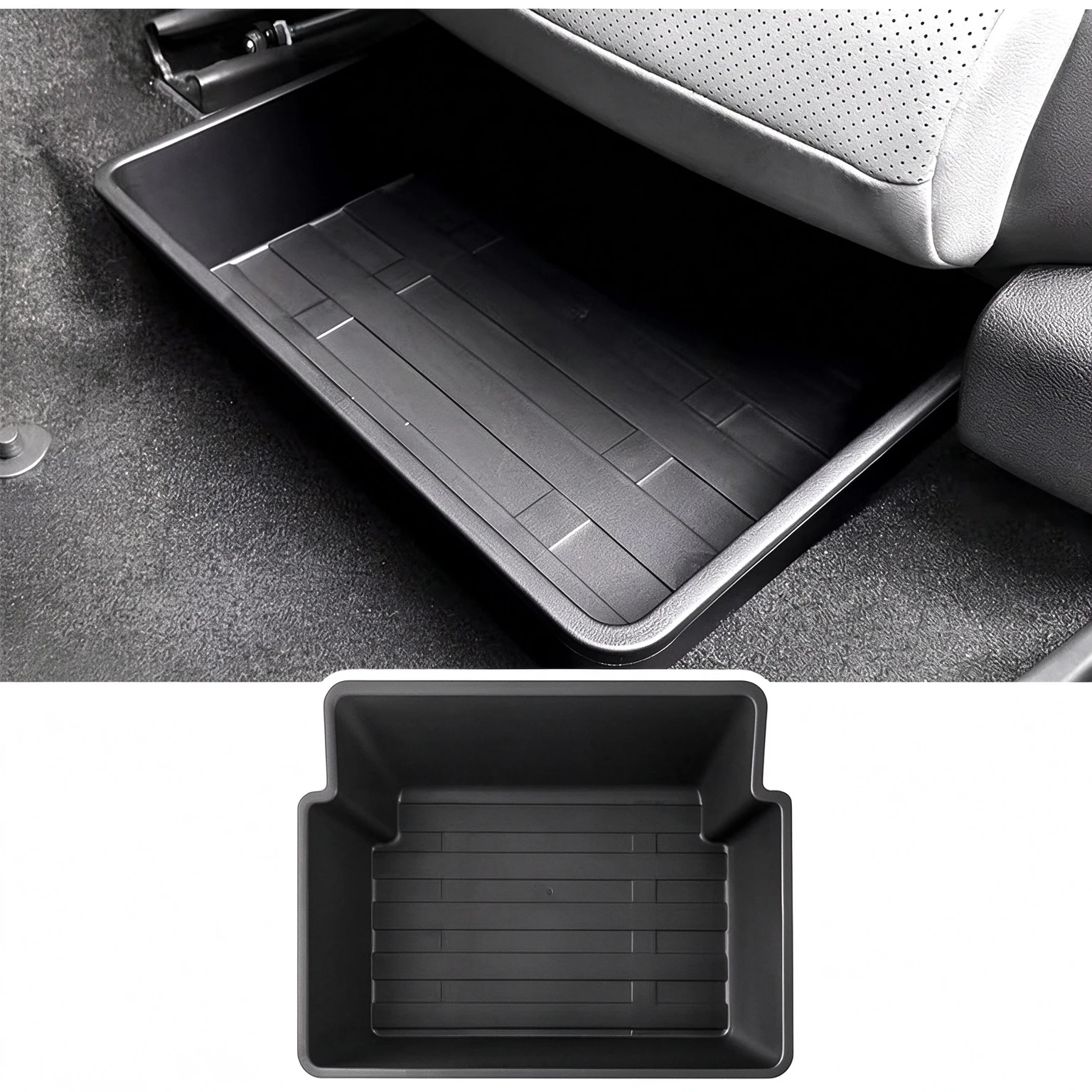 Car Storage Boxes Under The Seats For VOLKSWAGEN Golf(15-21 Models) Atlas(23-25 Models) Tiguan(17-25 Models) Storage Accessories