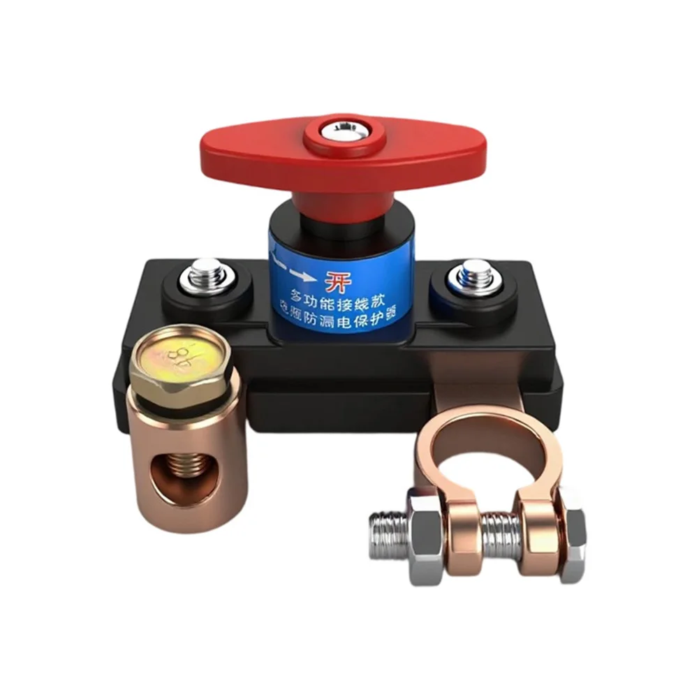 Car Battery Disconnect Switch Manual Circuit Breaker 12V 24V for Trucks Buses for rvs Boats with Knob for Design and Power