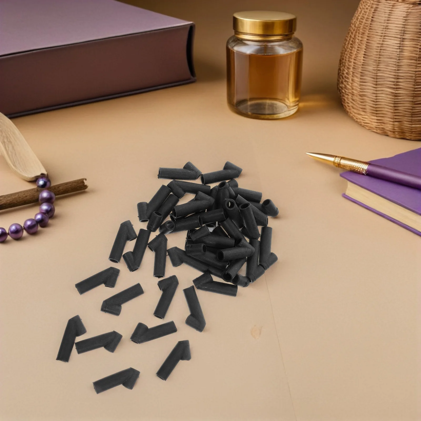 40Pcs Plastic Kite Connectors Angled Straight Rod Joints for DIY Frame Assembly Repair Tools Kite Frame Connector