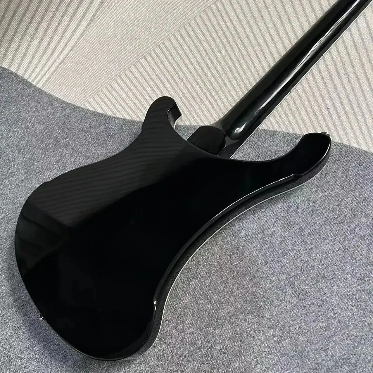 Ric bac 4003 Bass Guitar, Black Color, Basswood Body, Rosewood Fretboard, 4 Strings Guitarra, viol?o,