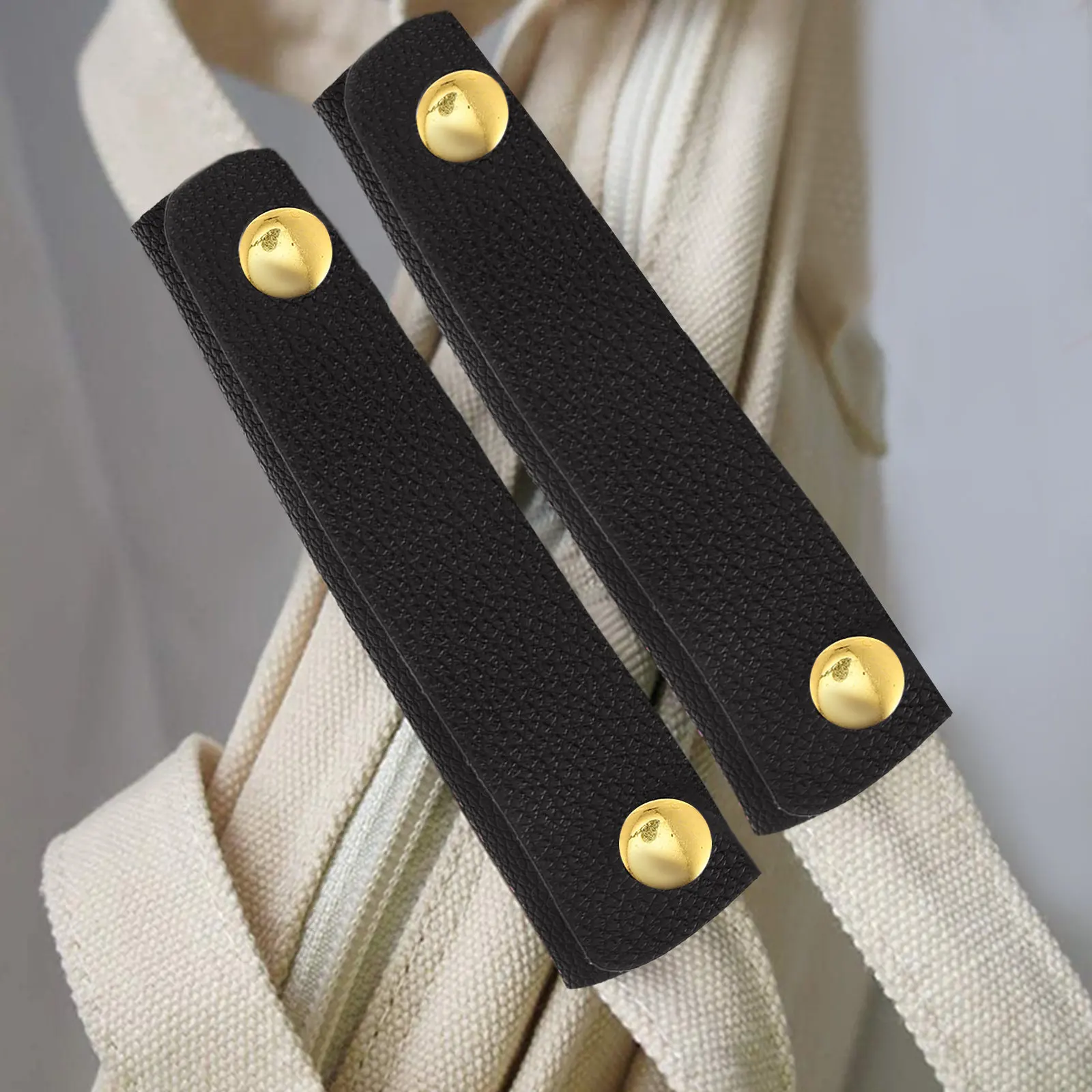 

7Pcs Bag Handle Protector Wrap Cover Snap Design Fit Most Handbag Tote Shoulder Bags Luggage Suitcase Handle Cover