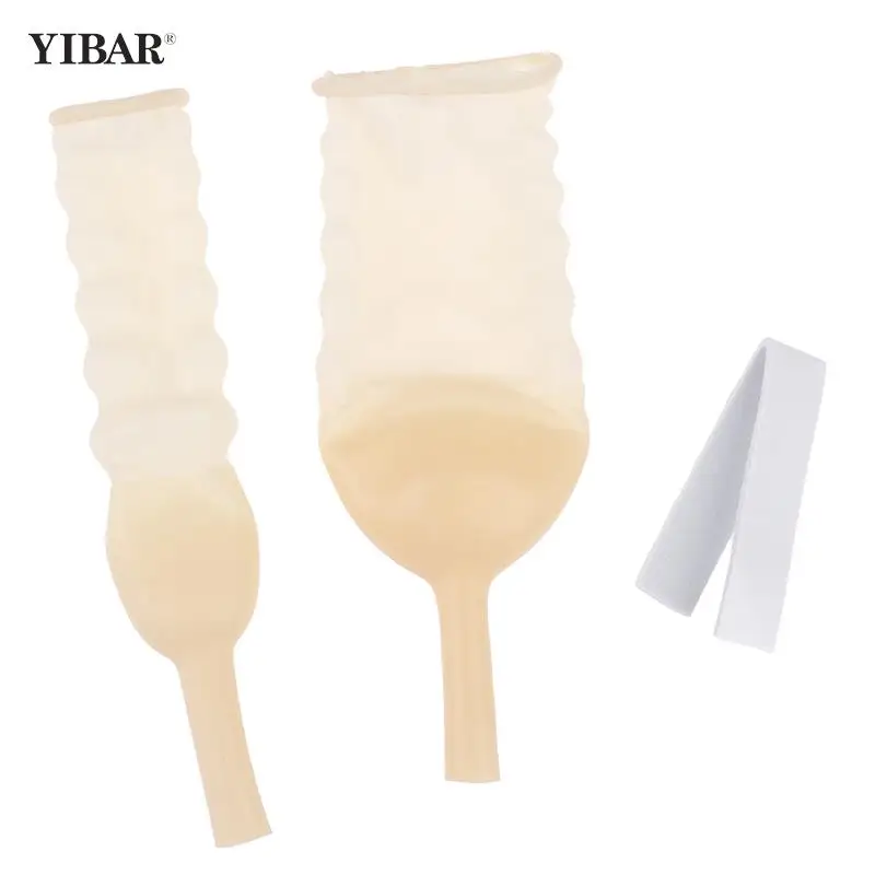 20/25/30/35MM Male External Catheter Medical Sterilized Latex Catheter Urine Collector Elderly Incontinence Urinary Latex Sleeve