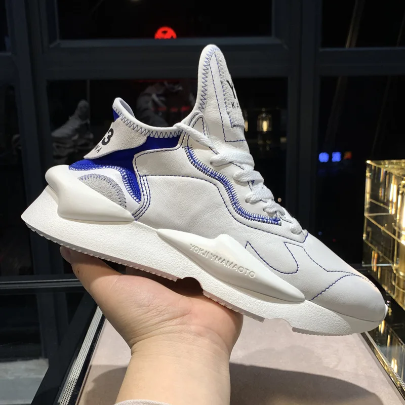 

Luxury Men Casual Shoes Genuine Leather Breathable Thick Sole Women Sneakers Outdoor Running Shoes Street Youth Trendy