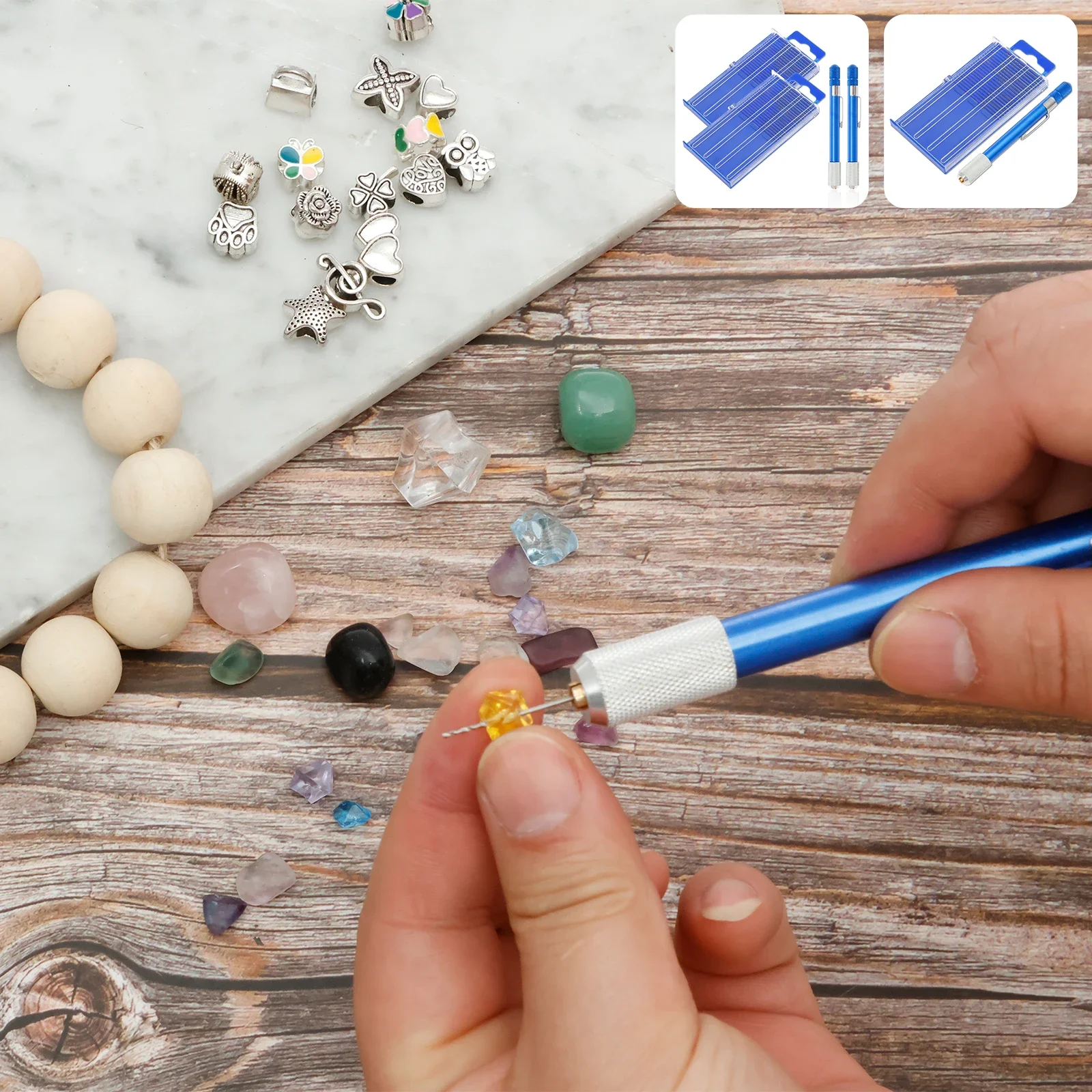 

21/42 шт., набор микросверл HSS, мини-спиральные сверла высокой твердости с тисками, ручные инструменты, биты для домашнего деревообработки, сверления