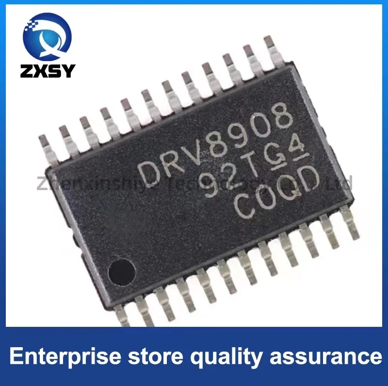 DRV8908QPWPRQ1 HTSSOP-24 DRV8908QPWPR DRV8908QPWP DRV8908Q DRV89 / DRV8908 HTSSOP24 Samochodowe wielokanałowe sterowniki półmostkowe