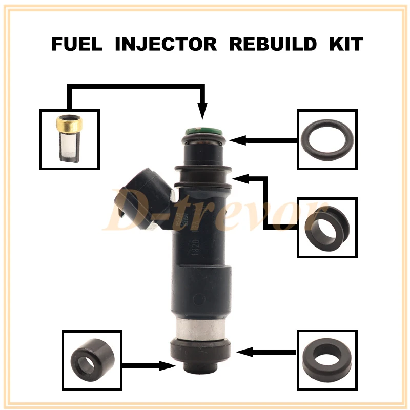 Fuel injector nozzle repair kit for 2013-2014 SUBARU LEGACY OUTBACK 2.5L H4 16611-aa810