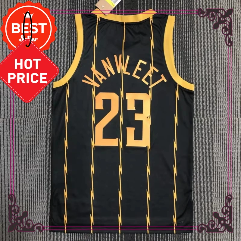 24/25 Latest Hot Basketball Vest Siakam No. 43 Retro City Edition Same Jersey Summer Men's Boys Crew Neck Sleeveless Top