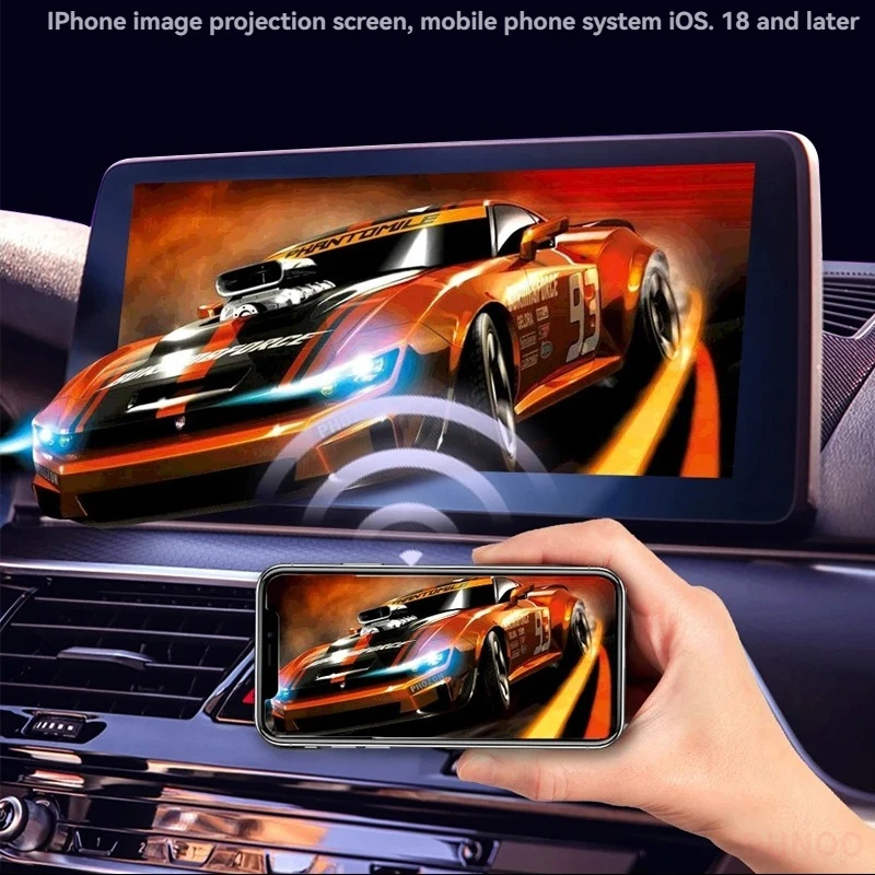 محول Carplay اللاسلكي Android Auto لنظام Apple Airplay الذكي وشاشة عرض USB التوصيل والتشغيل التلقائي 3in1 Car Play