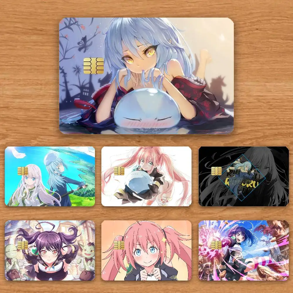 That Time I Got Reincarnated as a Slime Card HD Stickers Game Card Decal Card Matte Film Skin Small Chip Waterproof Sticker