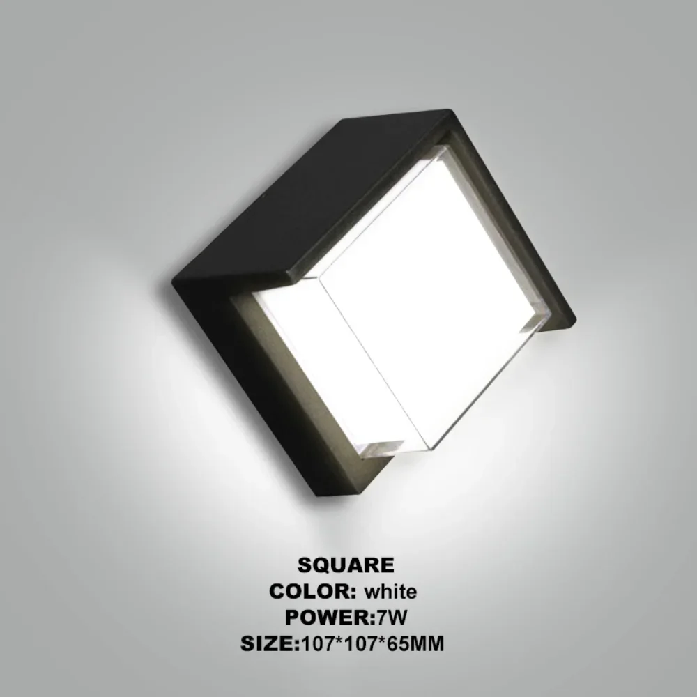 Modern LED IP65 Waterproof Interior Wall Light Fixtures Outdoor Mounted Lighting Lamp for Home Decor