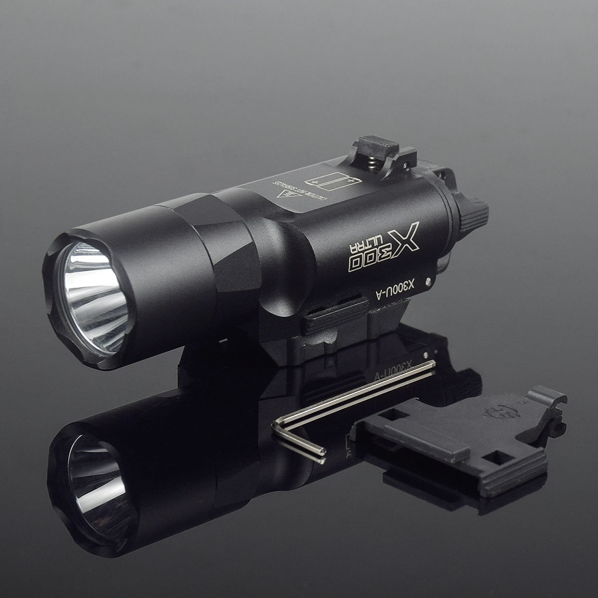 

Tactical Surefire XC1 X300 LED Flashlight Metal Pistol Gun Mini Scout Torch G17 G19 Airsoft Weapons Light Lanterna 20mm Rail