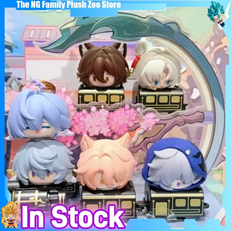 In Stock Mihoyo V3 Official Honkai Star Rail Stackable Figures Blind Box Toy Figurine Trendy Desktop Decoration Gift