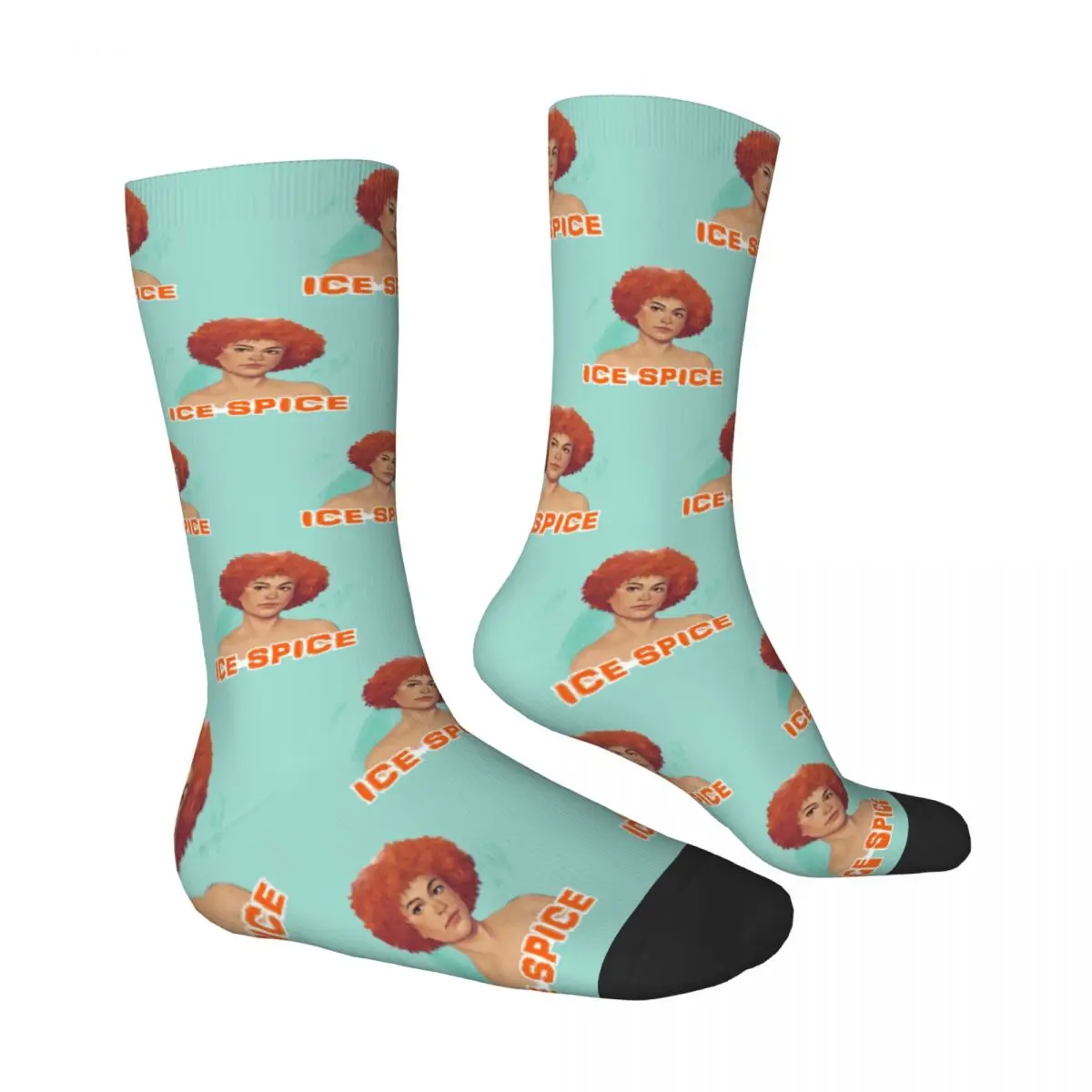 Eis Gewürz strümpfe Cartoon Kunst Design lustige Socken Frühling Anti-Rutsch-Socken Frauen Männer im Freien atmungsaktive Socken