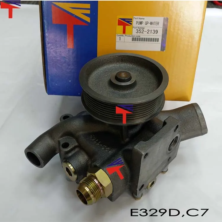 

Supply Construction Machinery Parts 352-2139 Water Pump Suitable for Excavator E329D/C7 Engine
