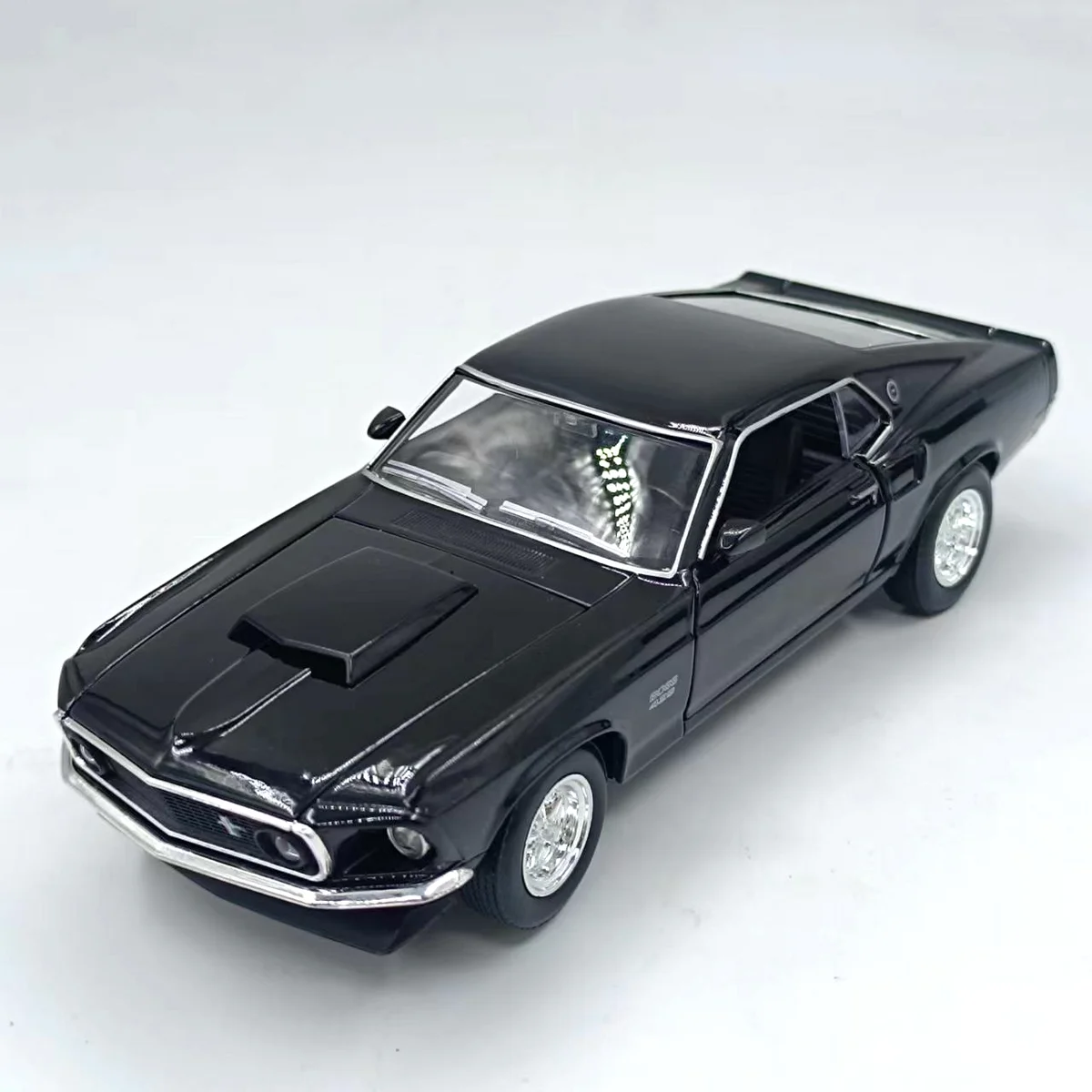 Diecast Welly Maßstab 1:24 Willy Ford Mustang Legierung Automodell Sammlerstück Spielzeug Geschenk Souvenir Display Ornament