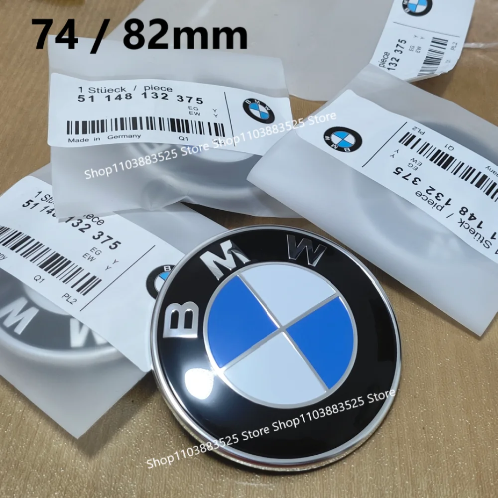 

Car Front Rear trunk emblem Wheel Hupcap badge sticker For BMW G01 G20 G21 G30 G11 F15 X5 X3 E36 E39 E46 E60 E90 E90 F01 F10 F30
