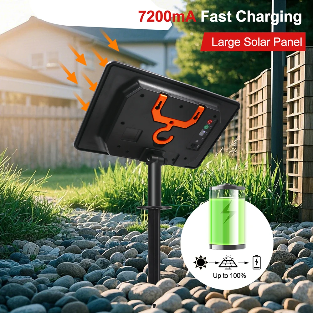 Solarpanel-Box-Controller, 24 V, wasserdicht, mit 8 Blitzmodi, Kabel, 2-poliger Stecker auf Buchse, LED-Lichterkette, Outdoor-Dekoration – Detail 8