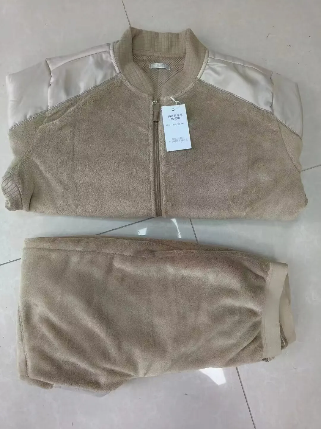 Intimo invernale militare cinese da uomo vestito spesso 19 nuovo Include pantaloni top