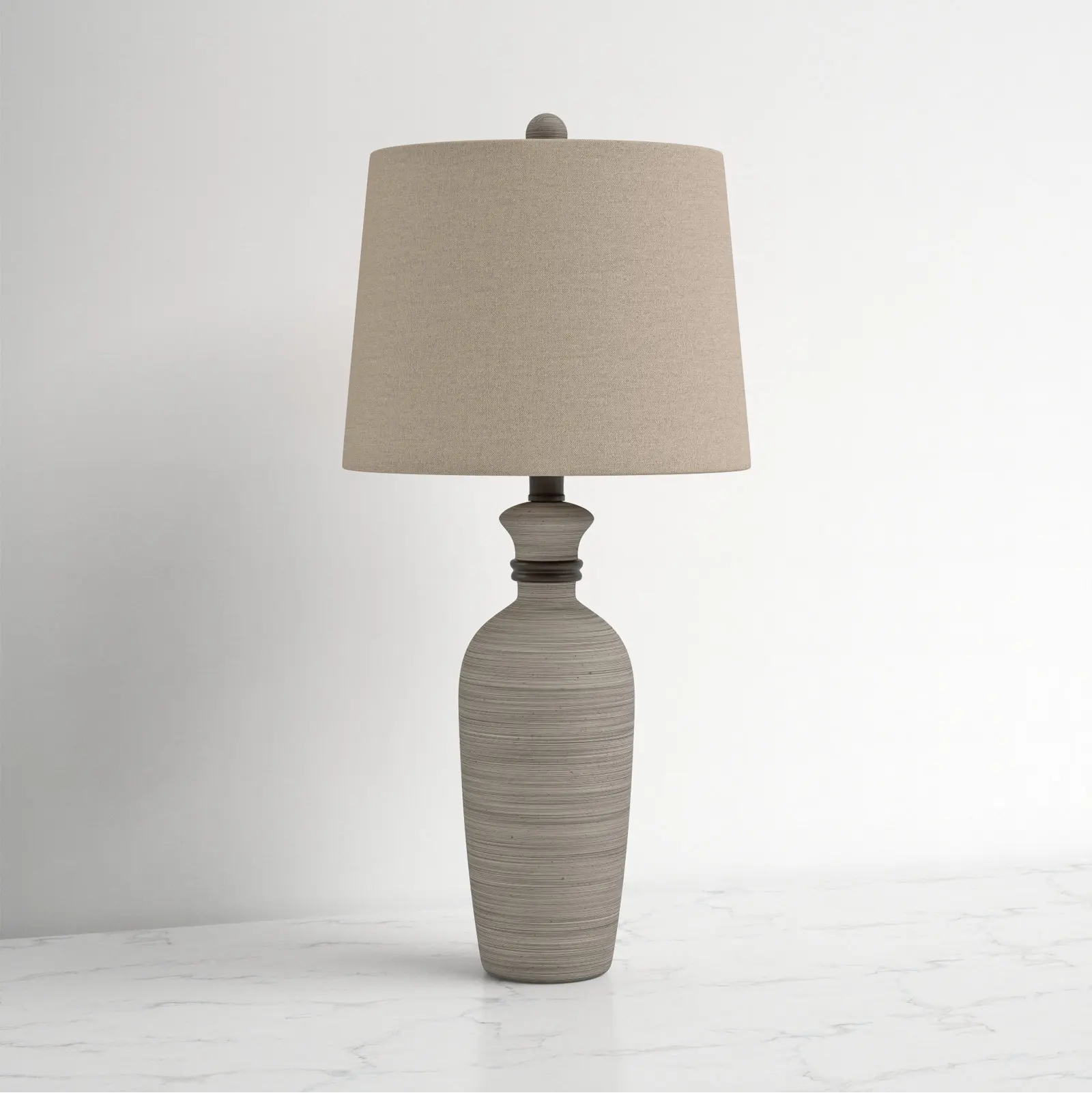 Applicable to Elegant Retro Style Composite Material Lamp for Home Hotel Lobby Living Room Bedroom-Furniture Decoration