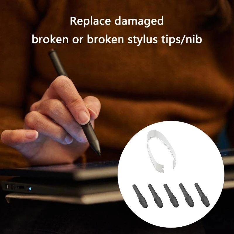 K0EA Pack Of 5 Styluses Nibs For DPTRP1 DPTCP1 DPTARTF1 DPTARS1 Digital Tablets
